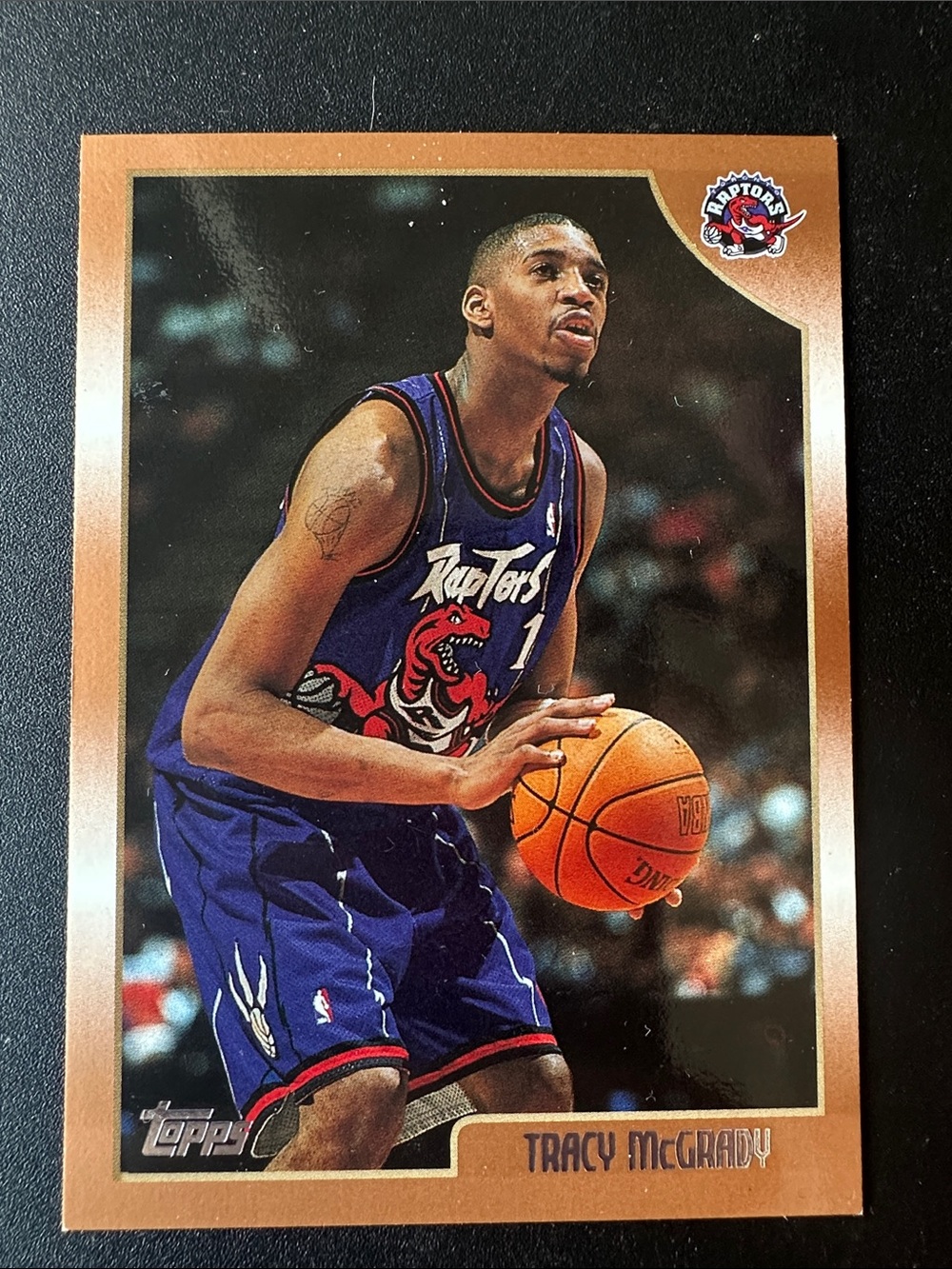 Vintage 98-99 Topps #162 Tracy McGrady Toronto Raptors 2nd Year Basketball Card